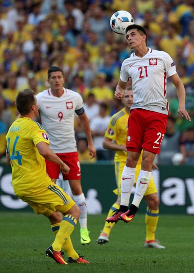 Football. UEFA Euro 2016. Ukraine vs Poland