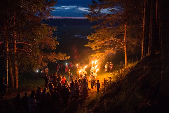 Summer Solstice Festival of Ethnic Cultures in Omsk Region