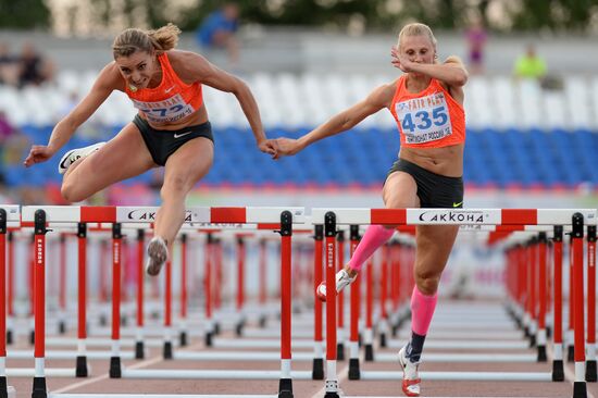 Russian Track and Field Athletics Championship. Day Two