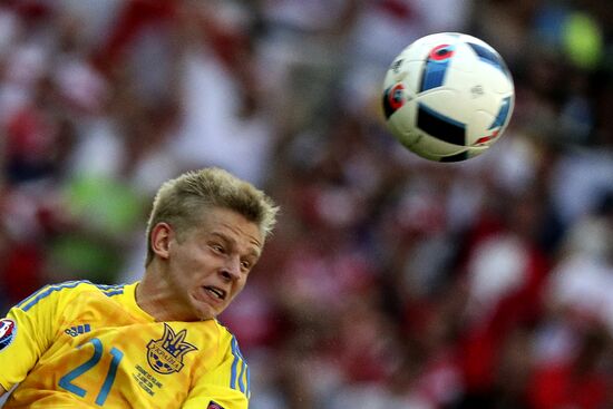 Football. UEFA Euro 2016. Ukraine vs Poland