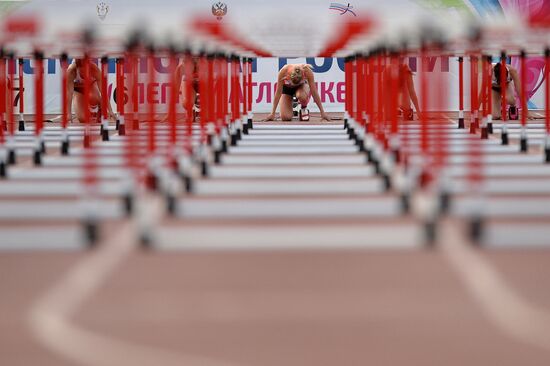 Russian Track and Field Athletics Championship. Day Two