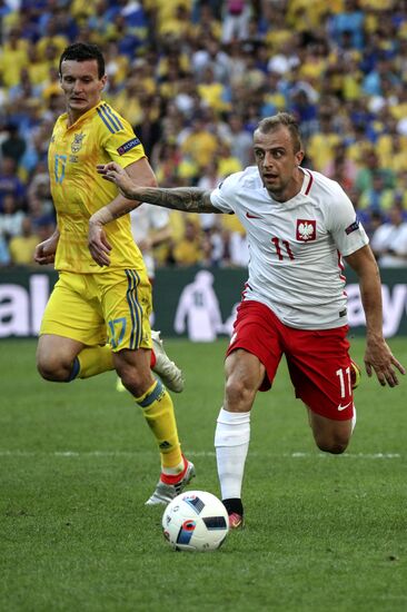 Football. UEFA Euro 2016. Ukraine vs Poland