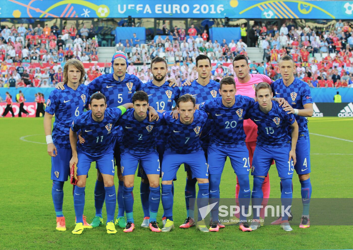 Football. UEFA Euro-2016. Croatia vs Spain