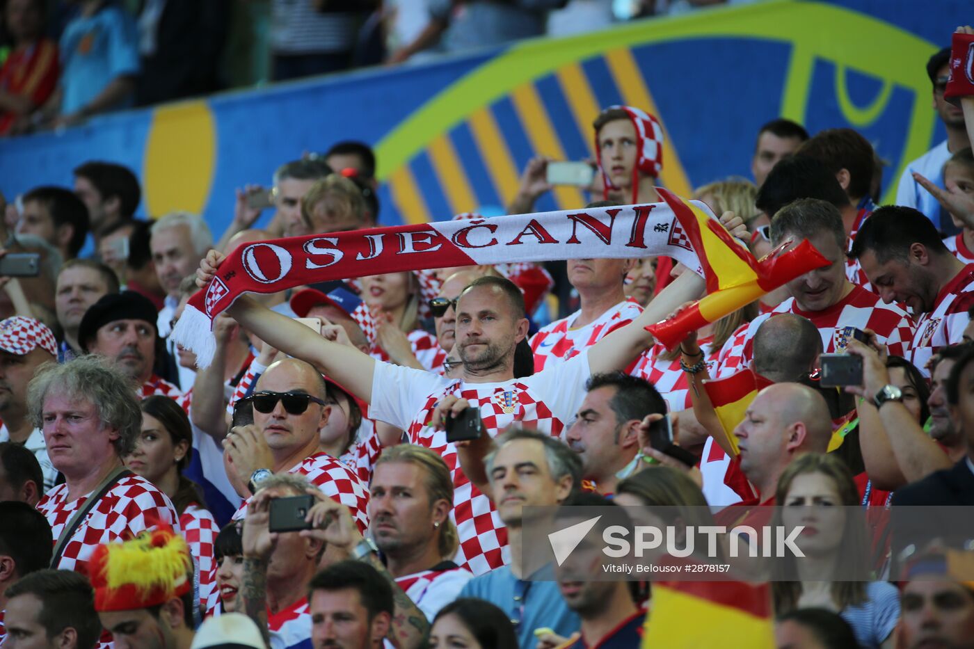 Football. UEFA Euro-2016. Croatia vs Spain