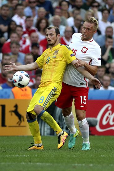 Football. UEFA Euro 2016. Ukraine vs Poland