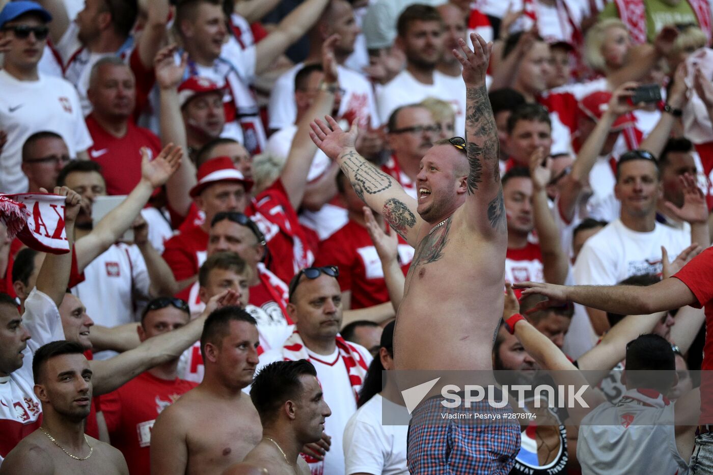 Football. UEFA Euro-2016. Ukraine vs Poland