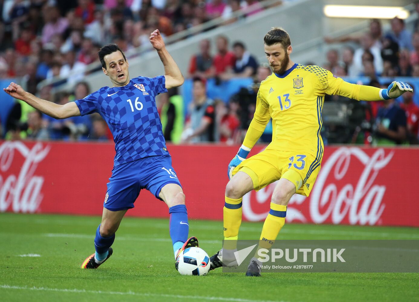 UEFA Euro 2016. Croatia vs. Spain
