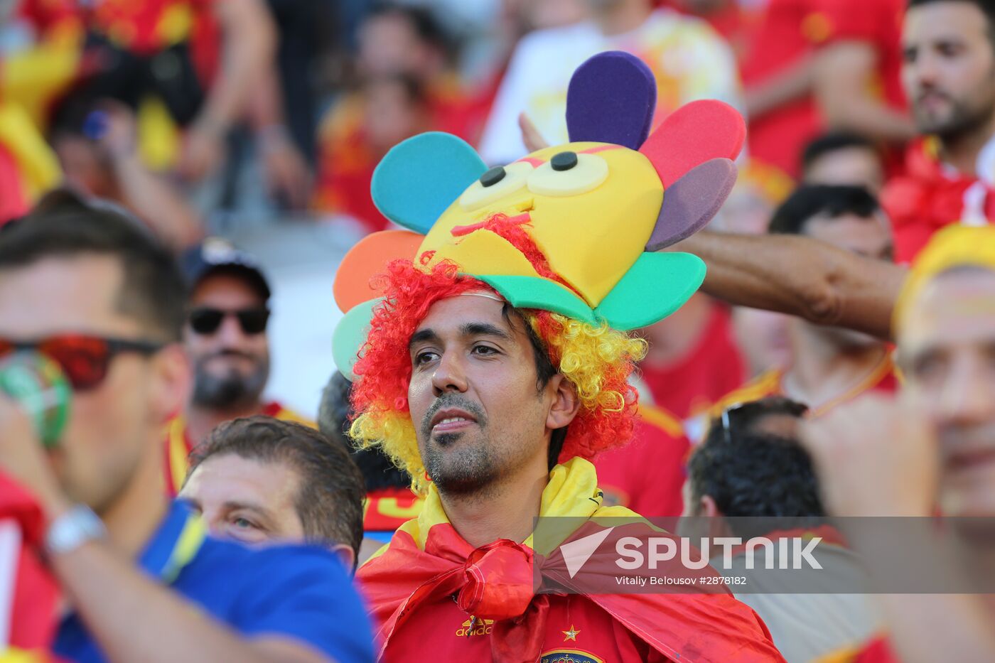 Football. UEFA Euro-2016. Croatia vs Spain
