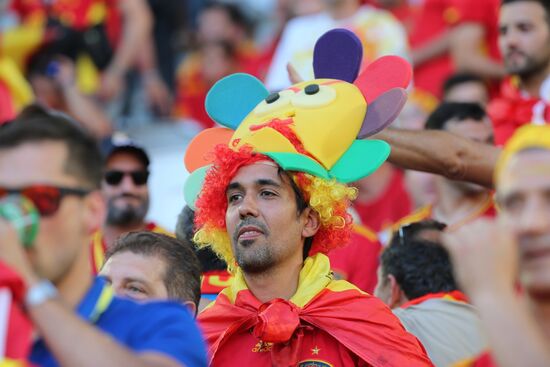 Football. UEFA Euro-2016. Croatia vs Spain