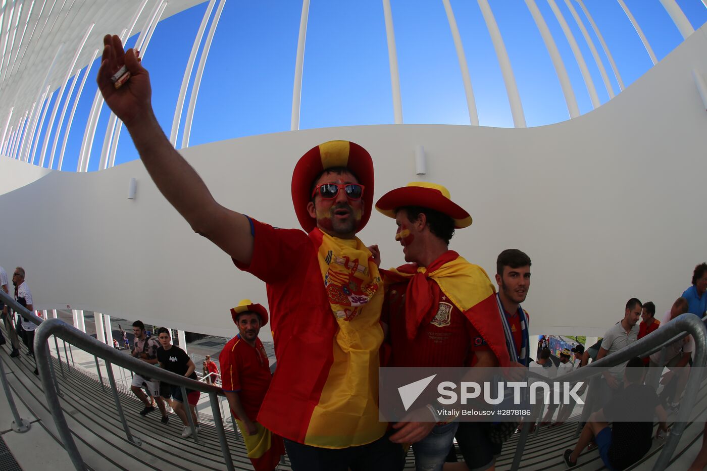 Football. UEFA Euro-2016. Croatia vs Spain
