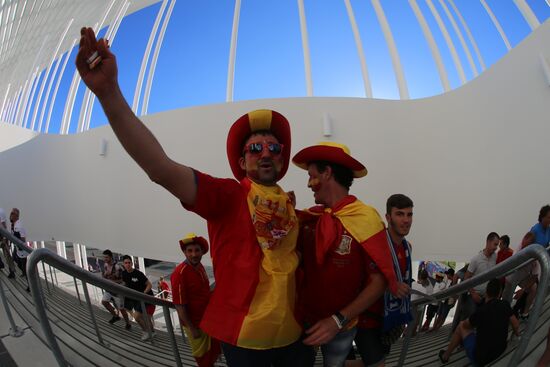 Football. UEFA Euro-2016. Croatia vs Spain