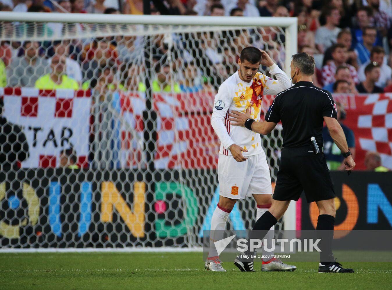 UEFA Euro 2016. Croatia vs. Spain