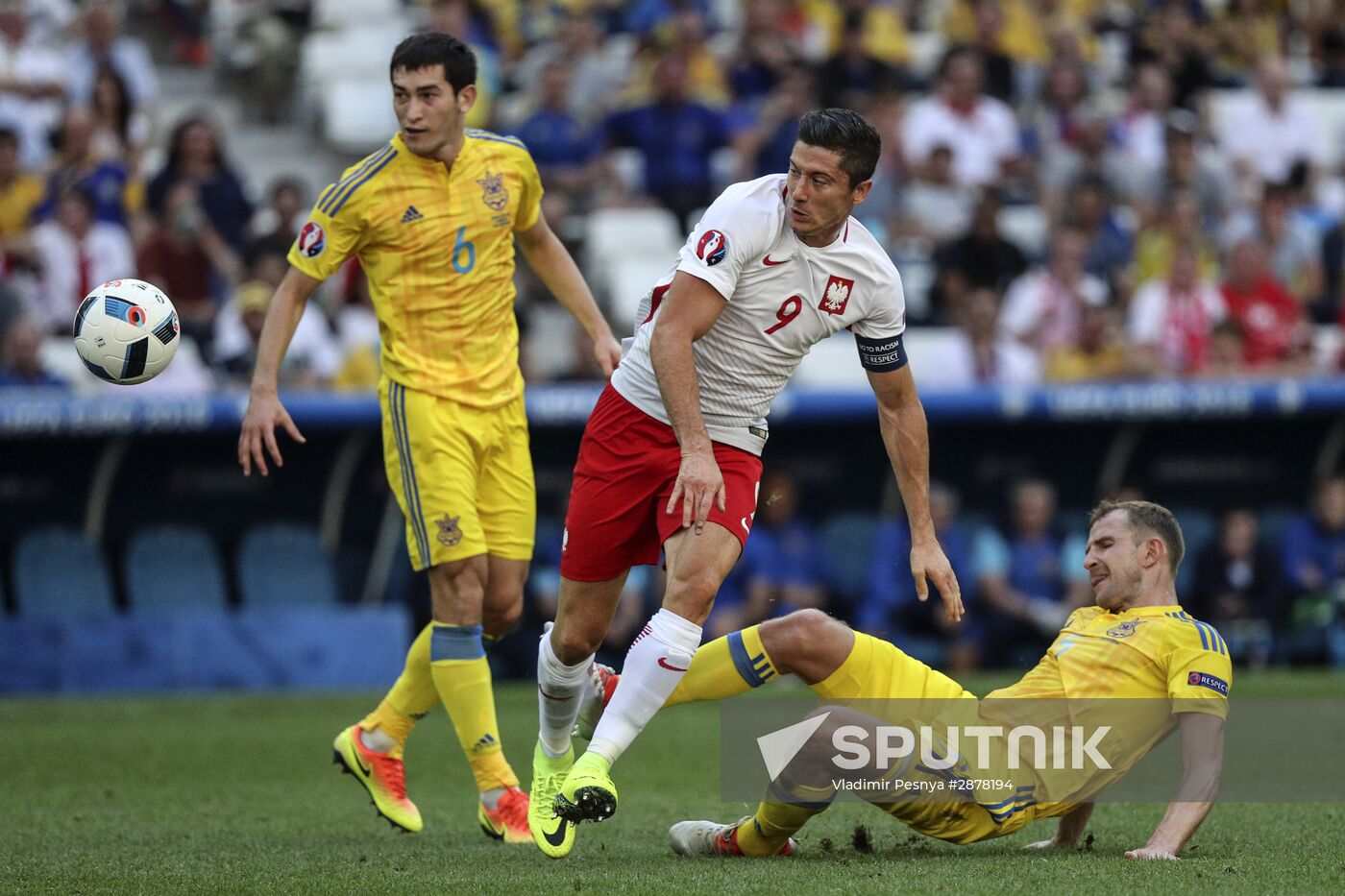 Football. UEFA Euro 2016. Ukraine vs Poland
