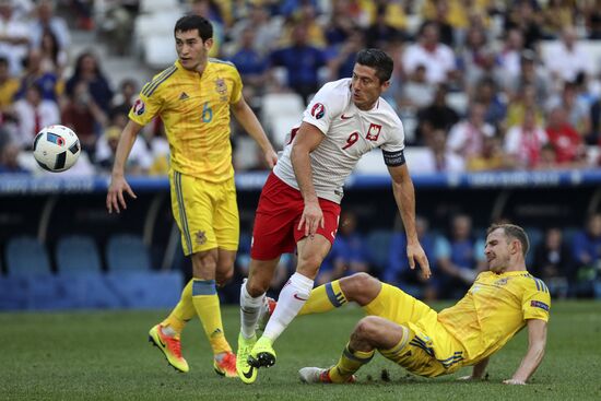 Football. UEFA Euro 2016. Ukraine vs Poland