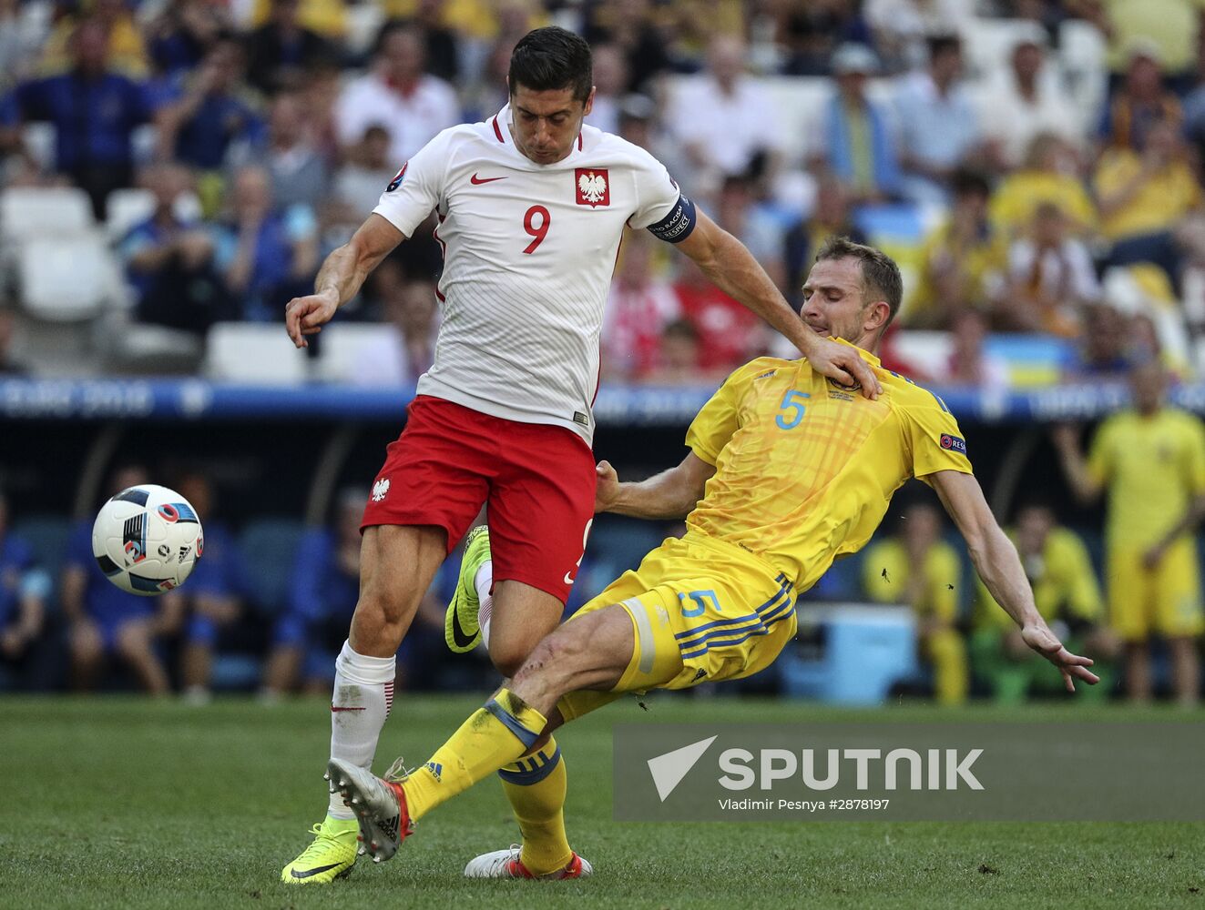 Football. UEFA Euro 2016. Ukraine vs Poland