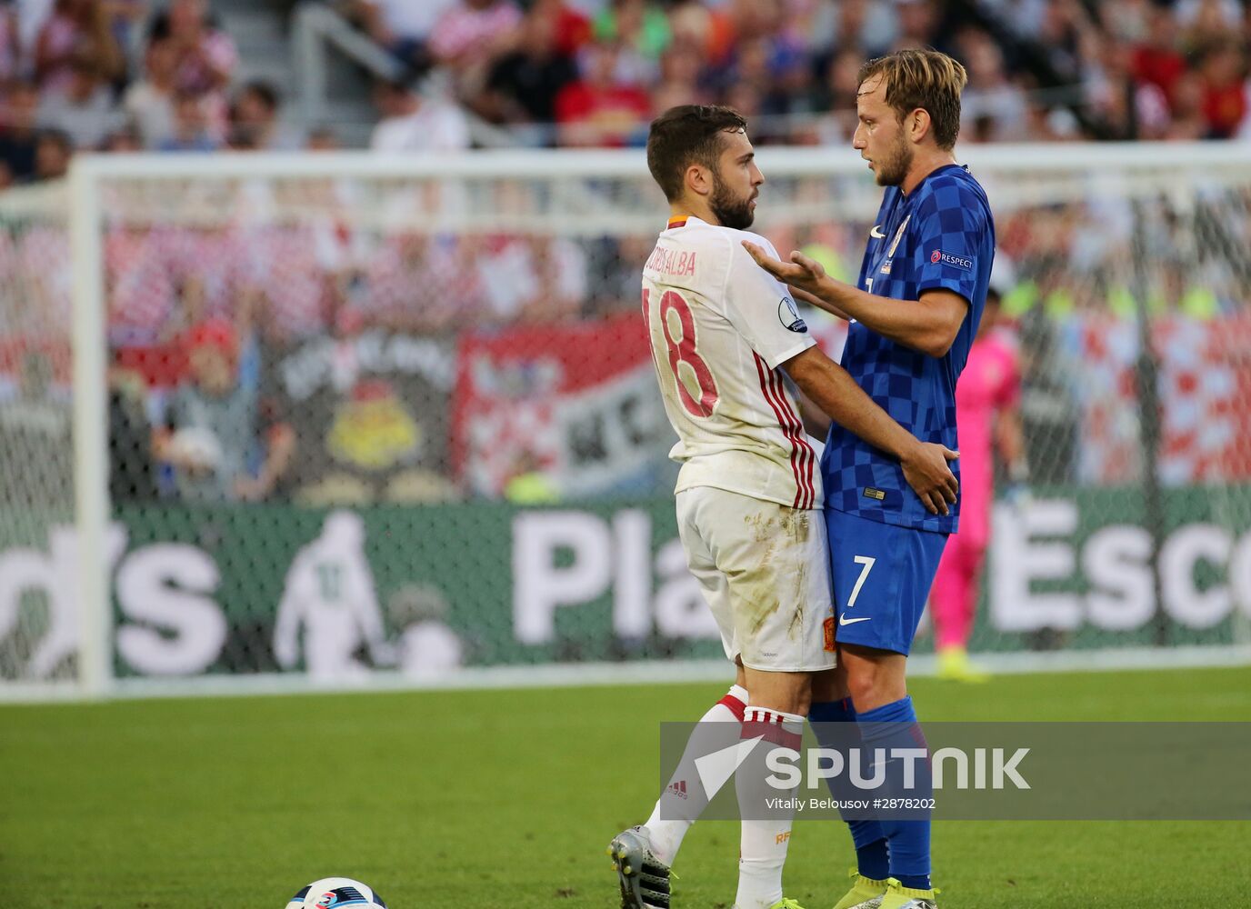 Football. UEFA Euro-2016. Croatia vs Spain