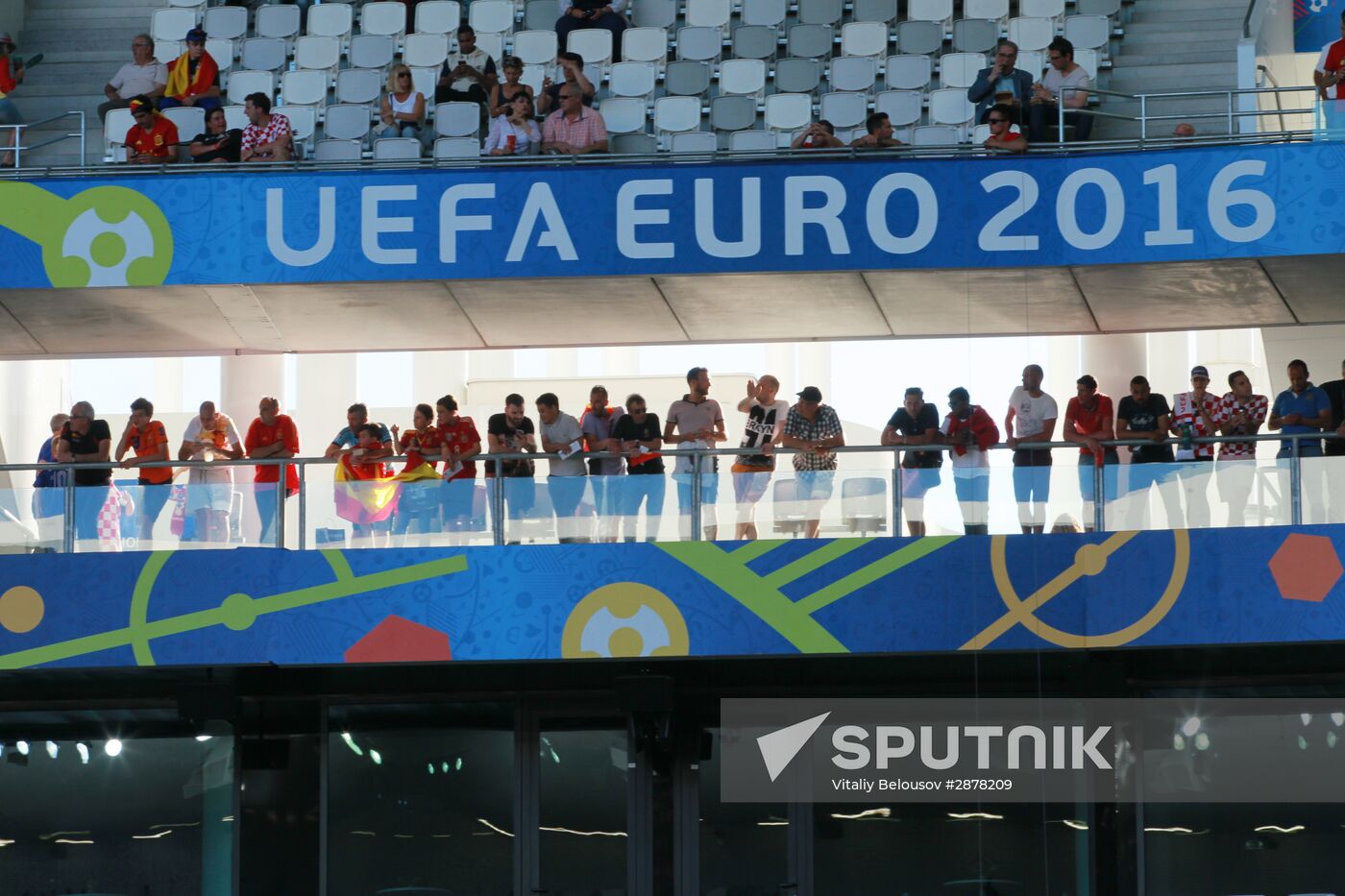 Football. UEFA Euro-2016. Croatia vs Spain