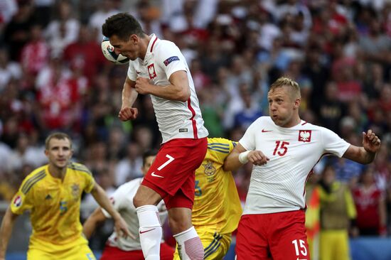 Football. UEFA Euro 2016. Ukraine vs Poland