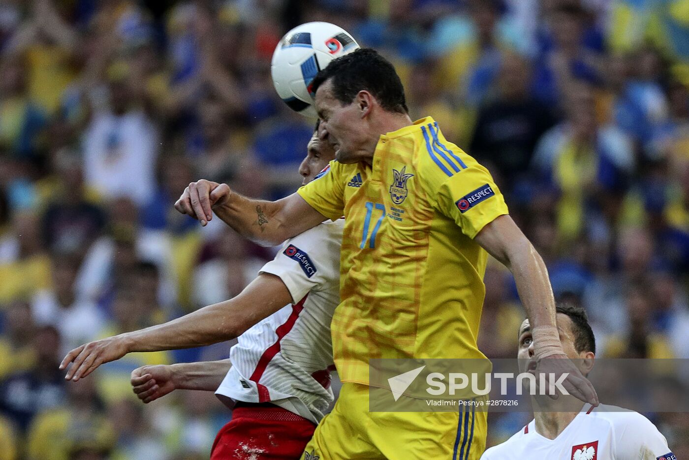 Football. UEFA Euro 2016. Ukraine vs Poland