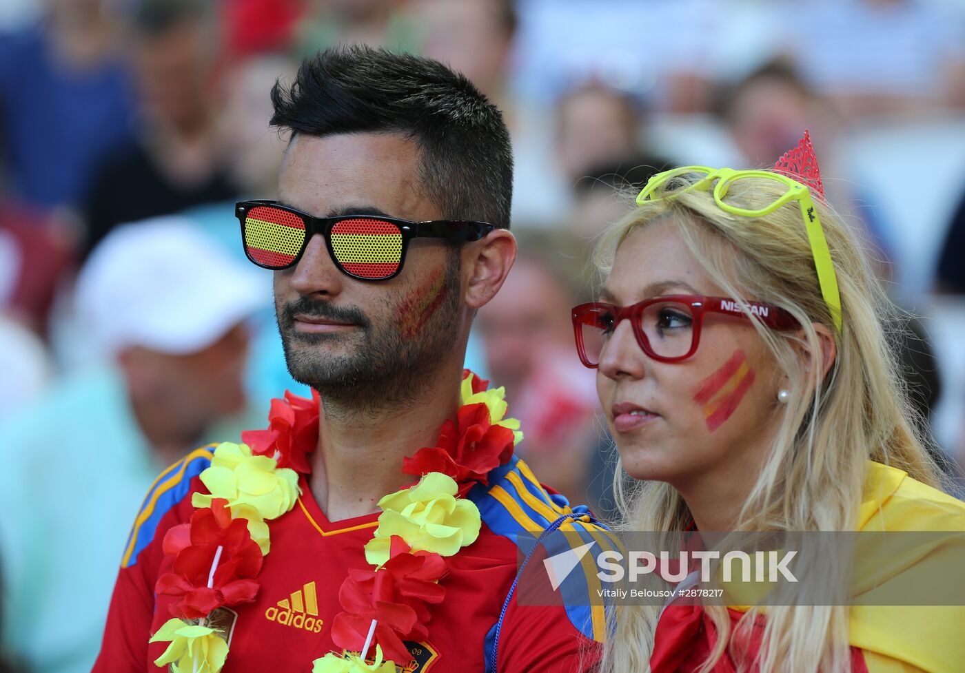 Football. UEFA Euro-2016. Croatia vs Spain
