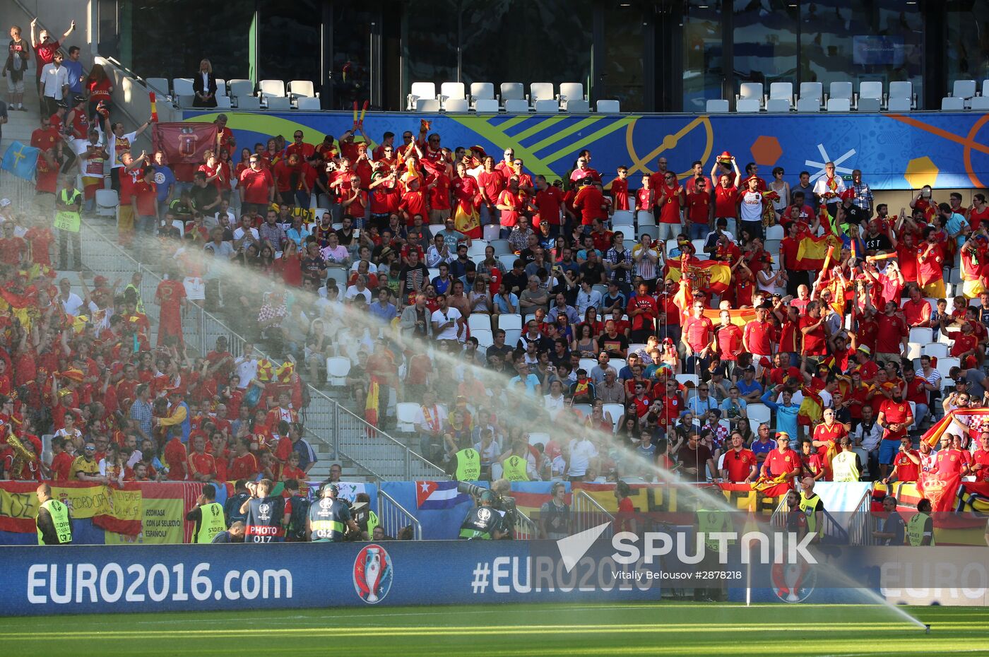 Football. UEFA Euro-2016. Croatia vs Spain