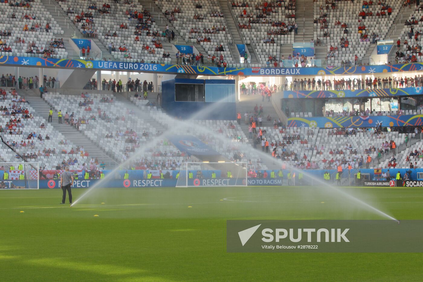 Football. UEFA Euro-2016. Croatia vs Spain