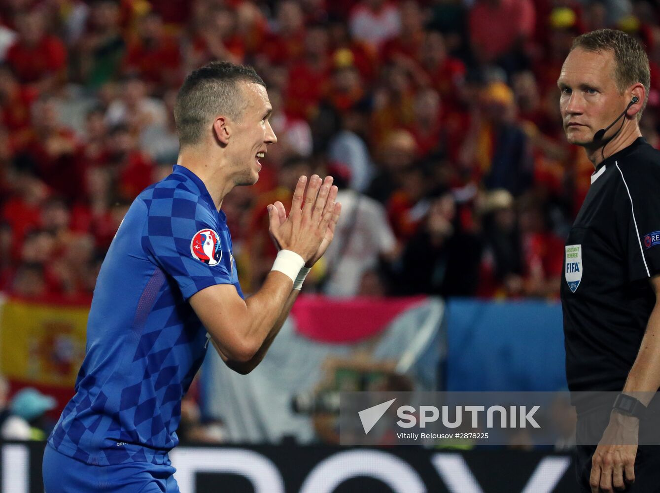 UEFA Euro 2016. Croatia vs. Spain