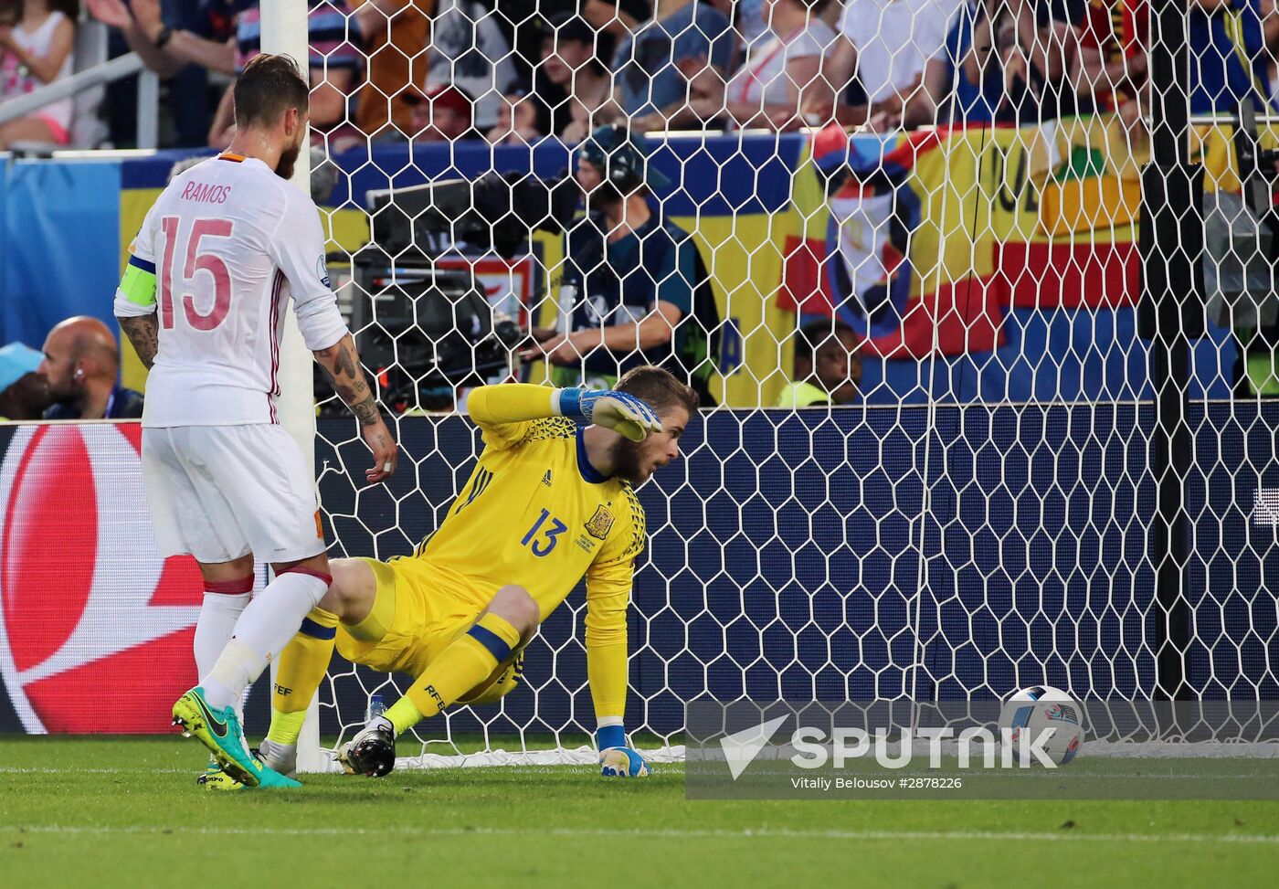 UEFA Euro 2016. Croatia vs. Spain