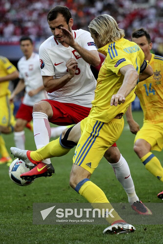 Football. UEFA Euro 2016. Ukraine vs Poland