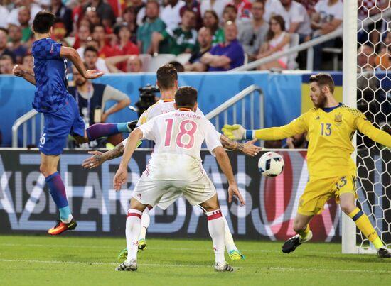 UEFA Euro 2016. Croatia vs. Spain