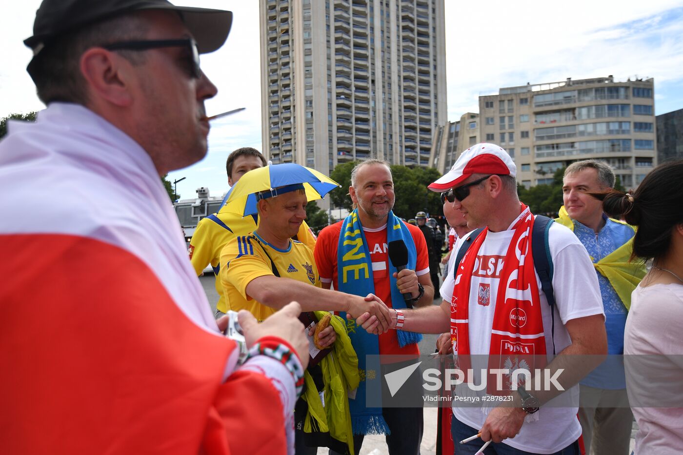 Football. UEFA Euro-2016. Ukraine vs Poland