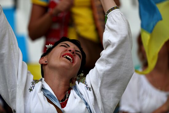 Football. UEFA Euro-2016. Ukraine vs Poland