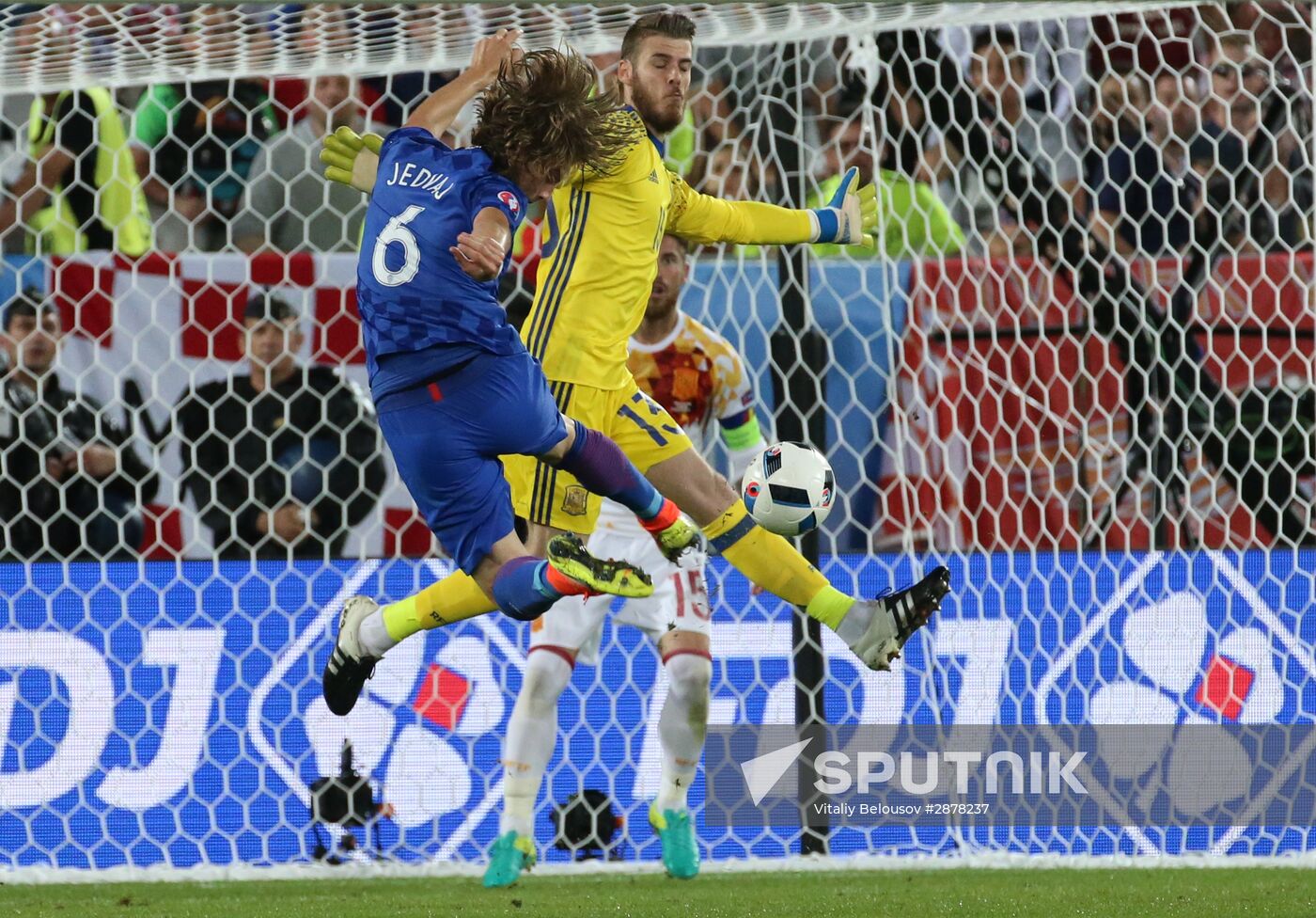 UEFA Euro 2016. Croatia vs. Spain
