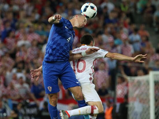 UEFA Euro 2016. Croatia vs. Spain