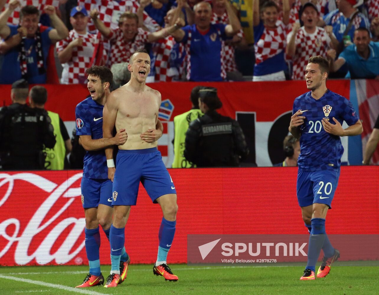 Football. UEFA Euro-2016. Croatia vs Spain