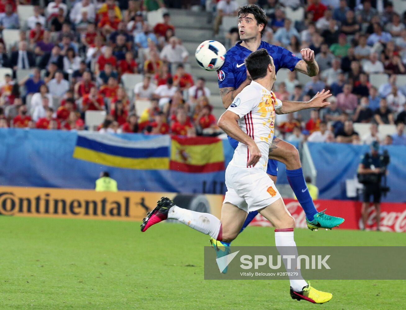 UEFA Euro 2016. Croatia vs. Spain