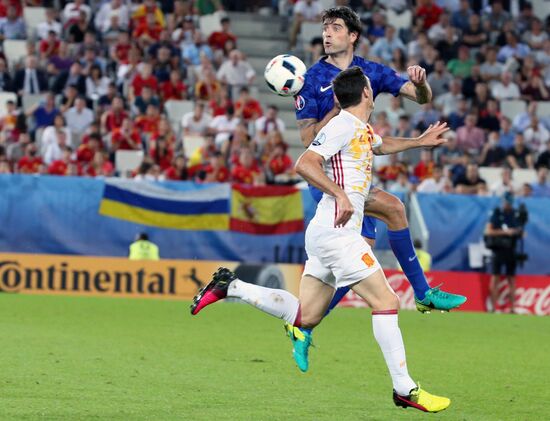 UEFA Euro 2016. Croatia vs. Spain