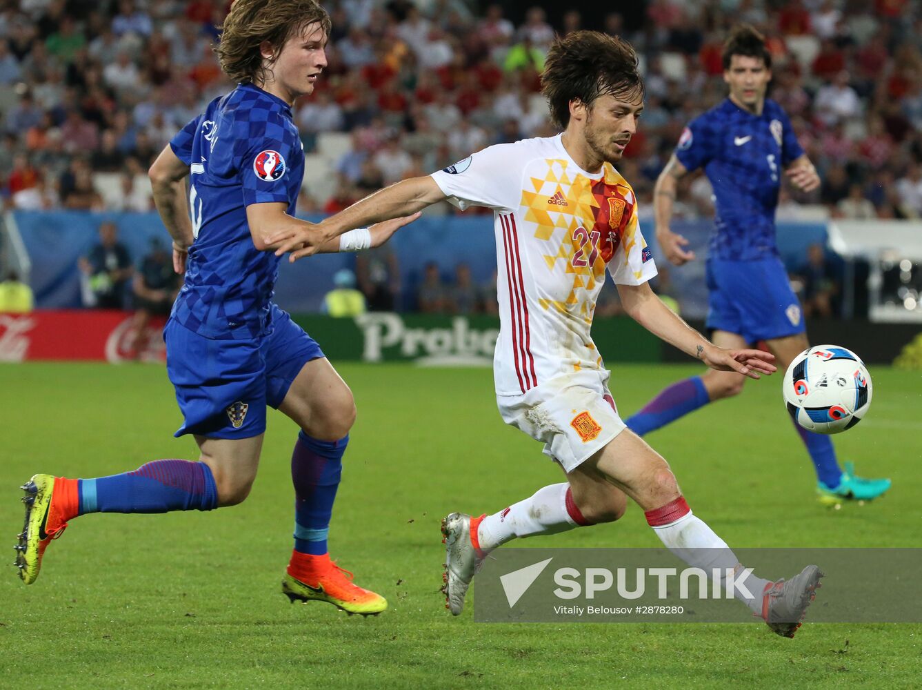 UEFA Euro 2016. Croatia vs. Spain