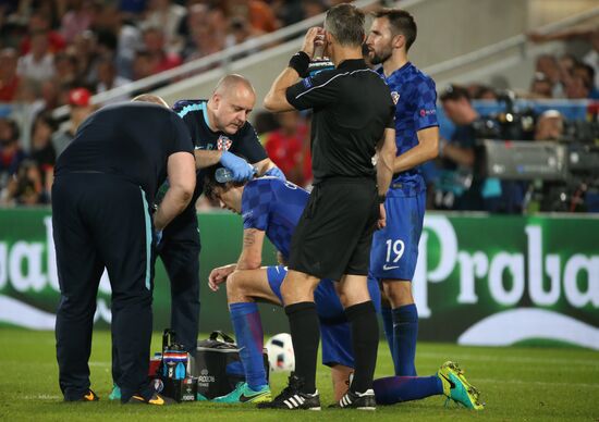 UEFA Euro 2016. Croatia vs. Spain