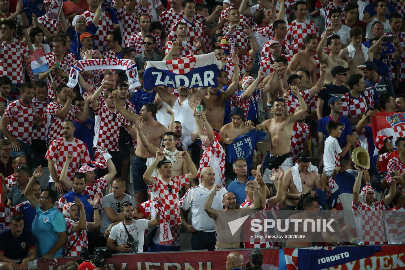 Football. UEFA Euro-2016. Croatia vs Spain