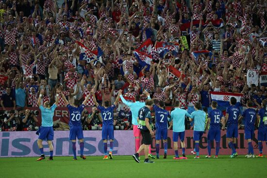 Football. UEFA Euro-2016. Croatia vs Spain