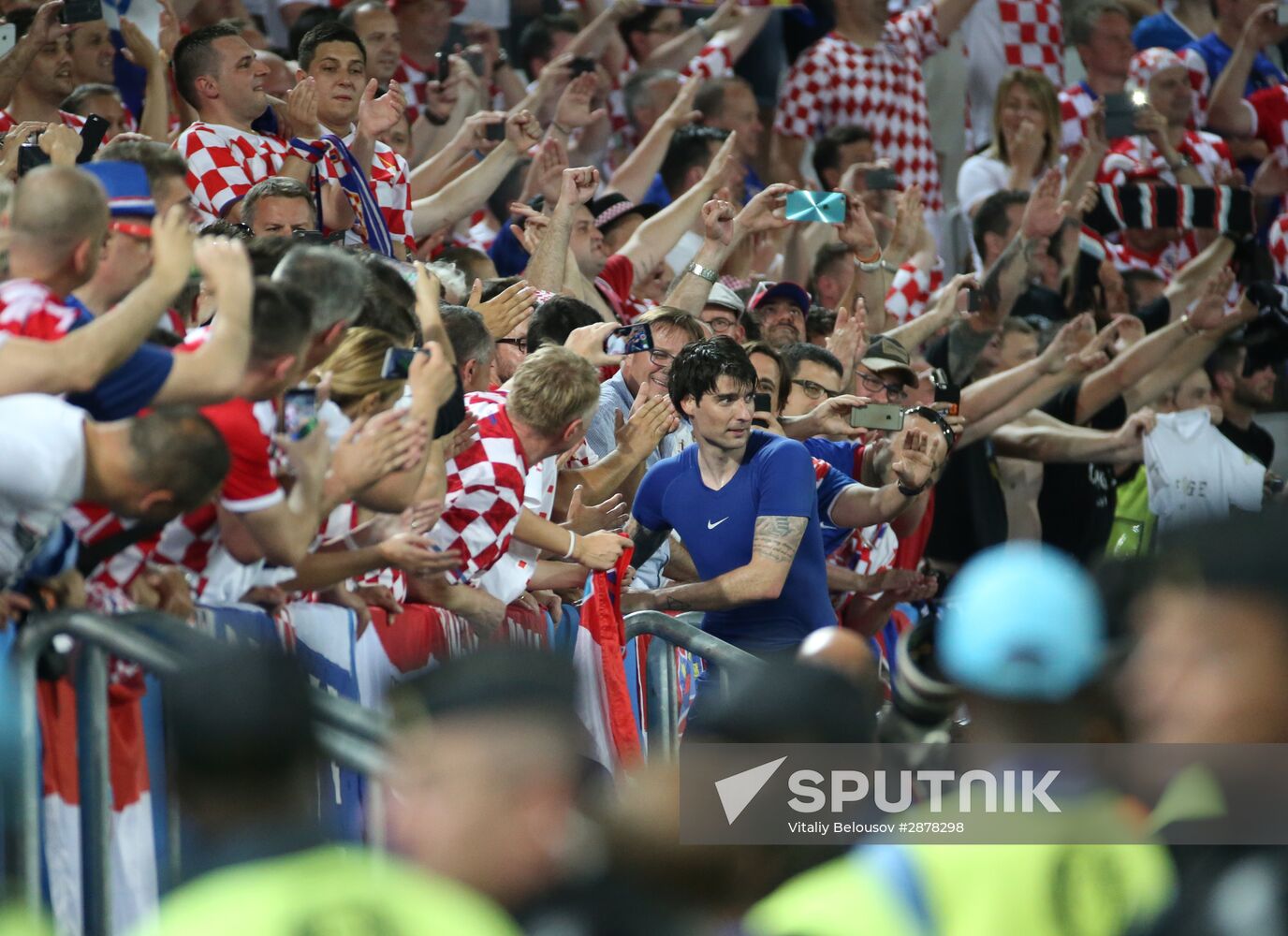 Football. UEFA Euro-2016. Croatia vs Spain