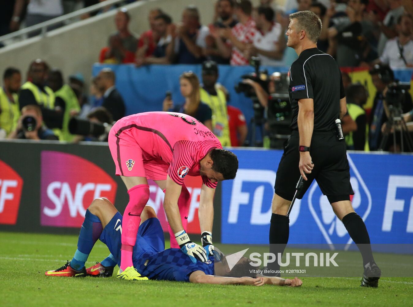 UEFA Euro 2016. Croatia vs. Spain