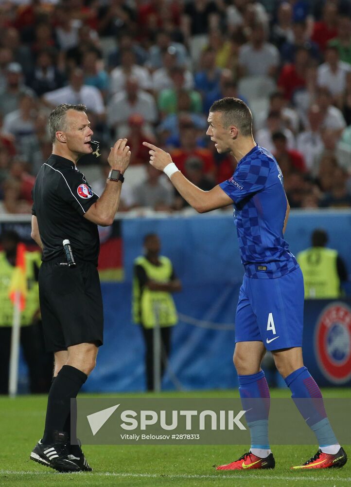 UEFA Euro 2016. Croatia vs. Spain