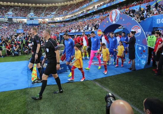 Football. UEFA Euro-2016. Croatia vs Spain