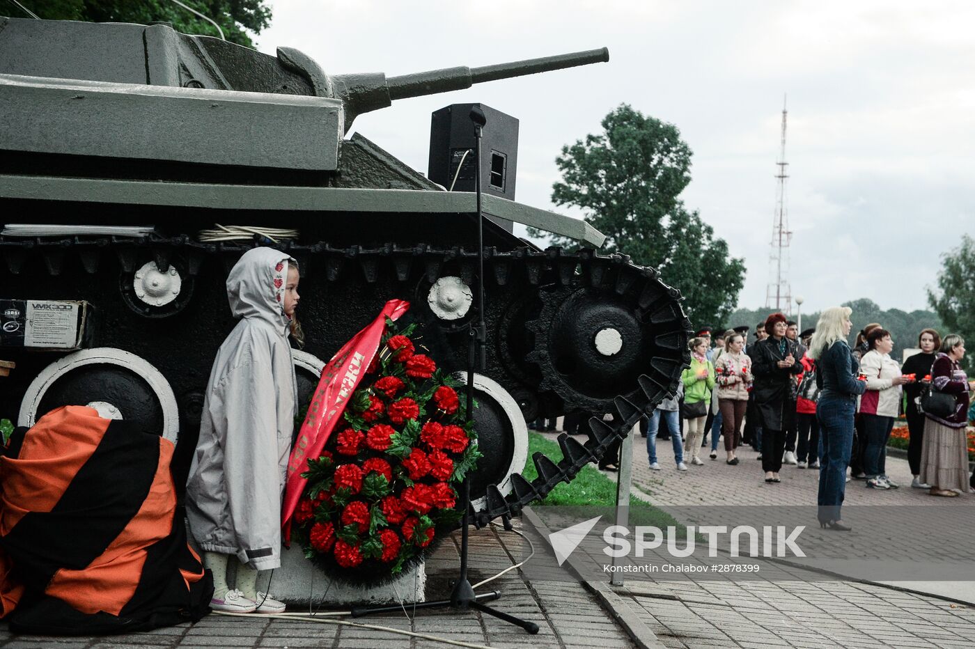 All-Russia Memorial Candle event