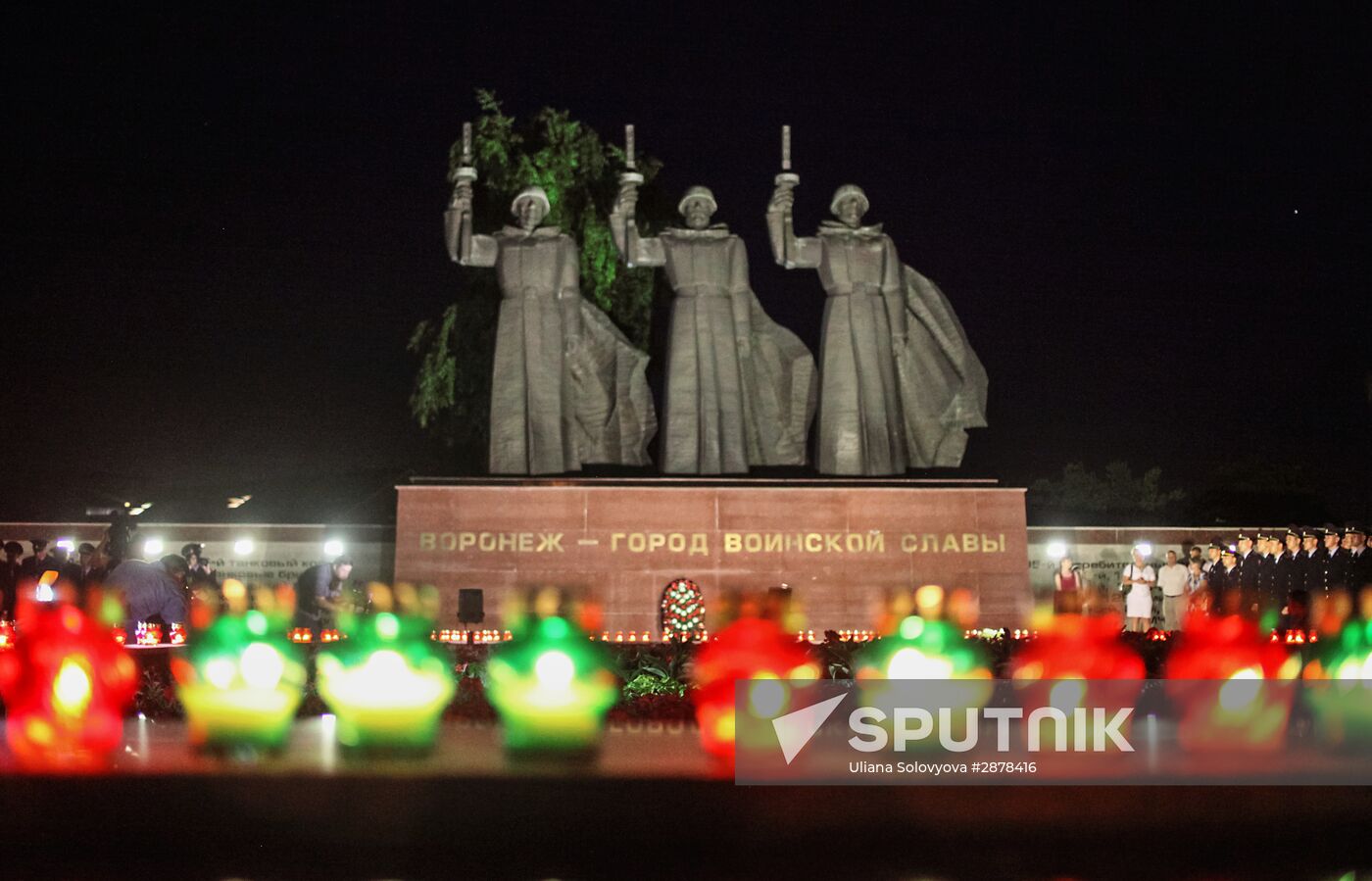 All-Russia Memorial Candle event