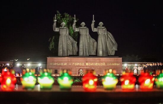 All-Russia Memorial Candle event