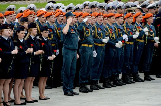 All-Russia Memorial Candle event