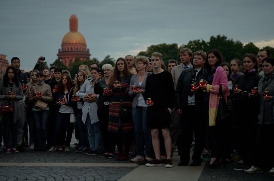 All-Russia Memorial Candle campaign